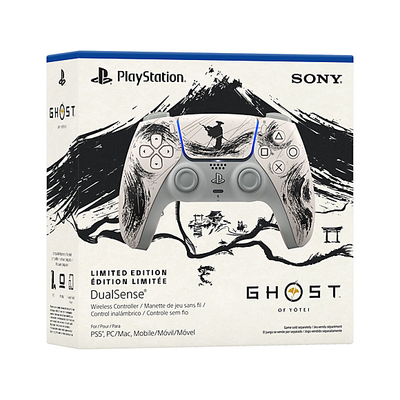 DualSense® Wireless Controller - Ghost of Yotei Black Limited Edition